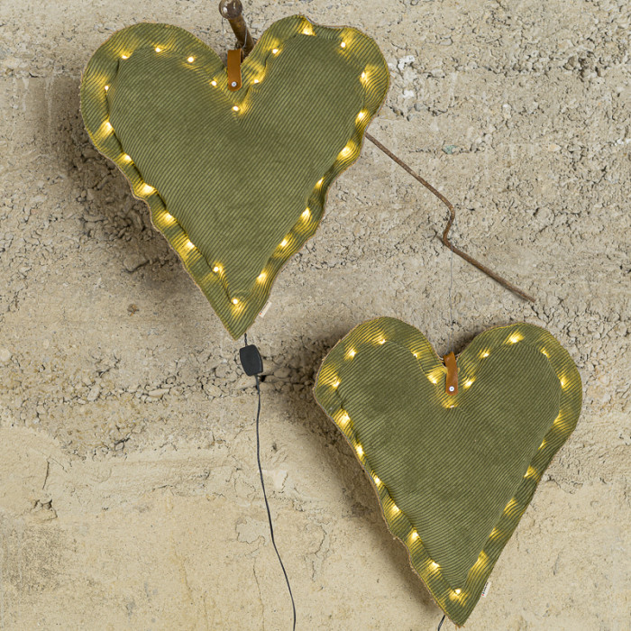 The Green Glowing Hearts