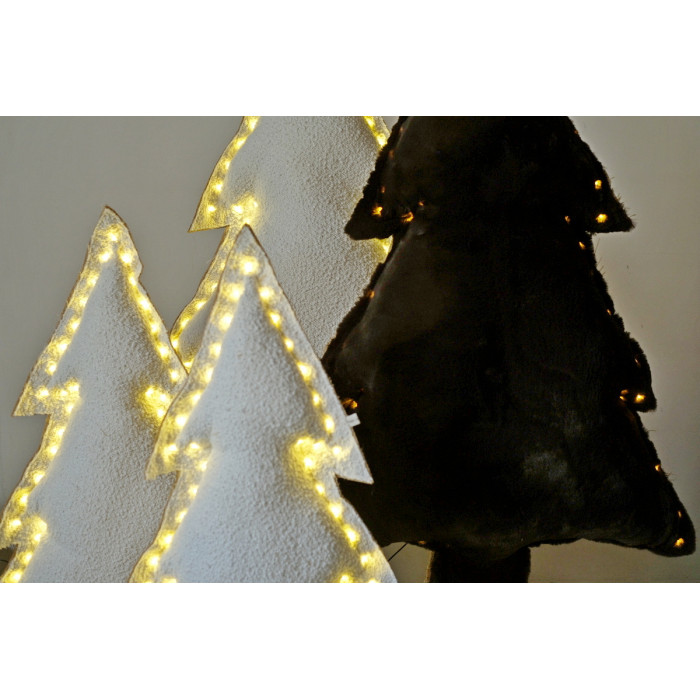 The Bright White-Beige Trees